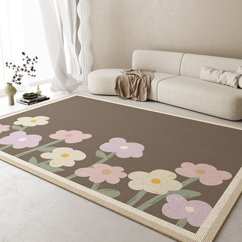 Title 3, High-grade Table Carpet Household Foot Mat Room...