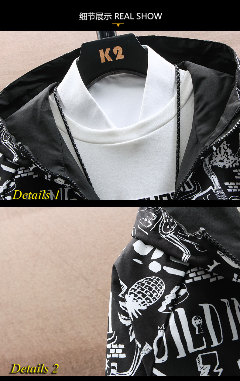 Men's Thin Coat Korean Slim Fit