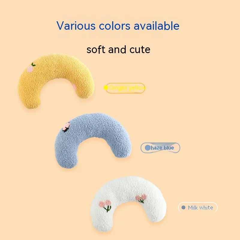 Dog Cat Sleeping Moon Pillow Small Plush