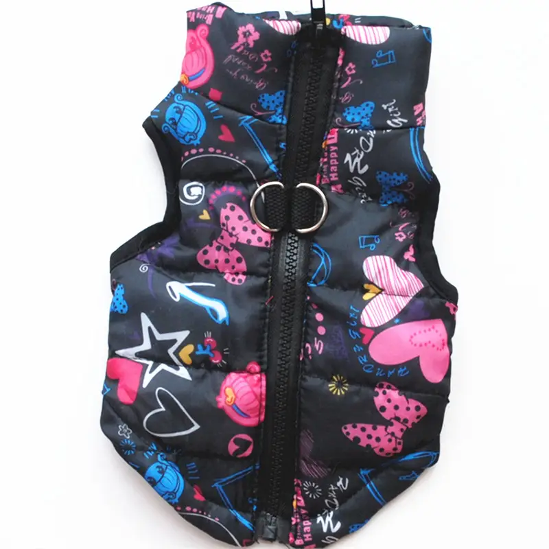 Fashion Personalized Puppy Cotton-padded Jacket Vest