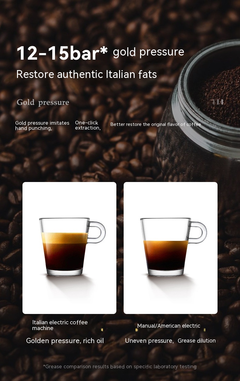 Coffee Machine Travel Portable Outdoor Small Concentrated Mini Capsule Ground Coffee Dual-use — foto 14