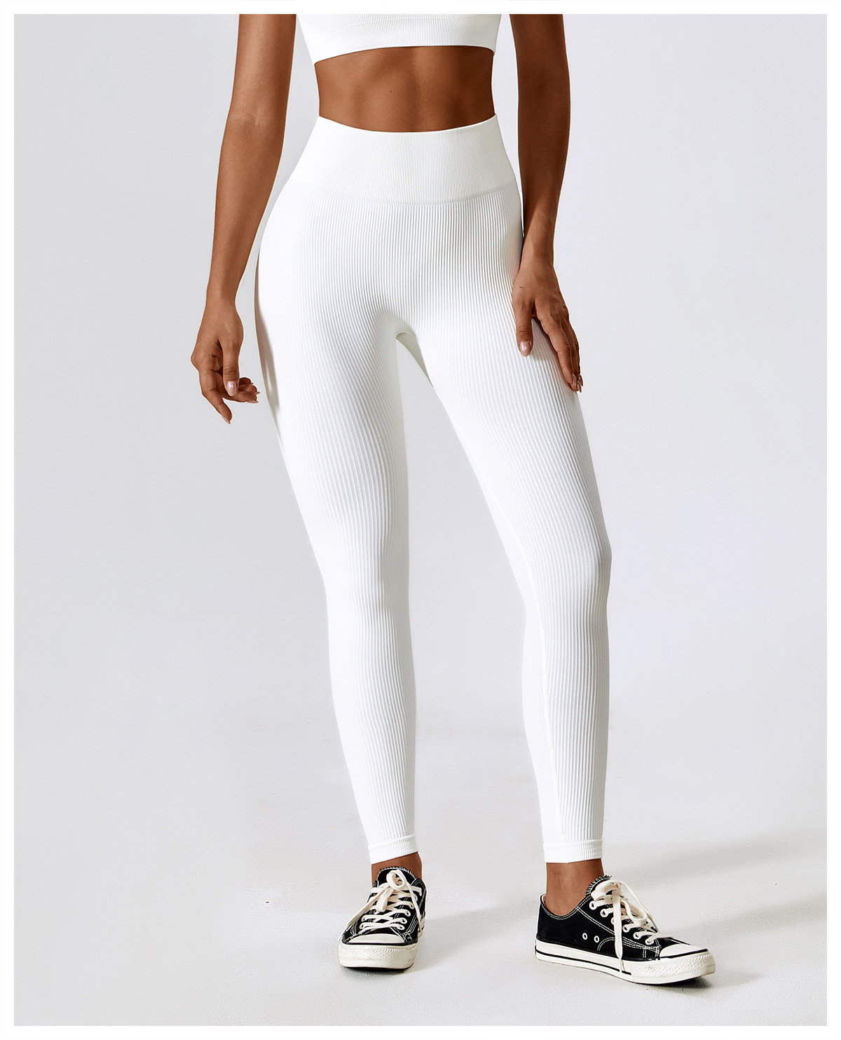 Thread Hip-lift And Belly Shaping Seamless Yoga Pants