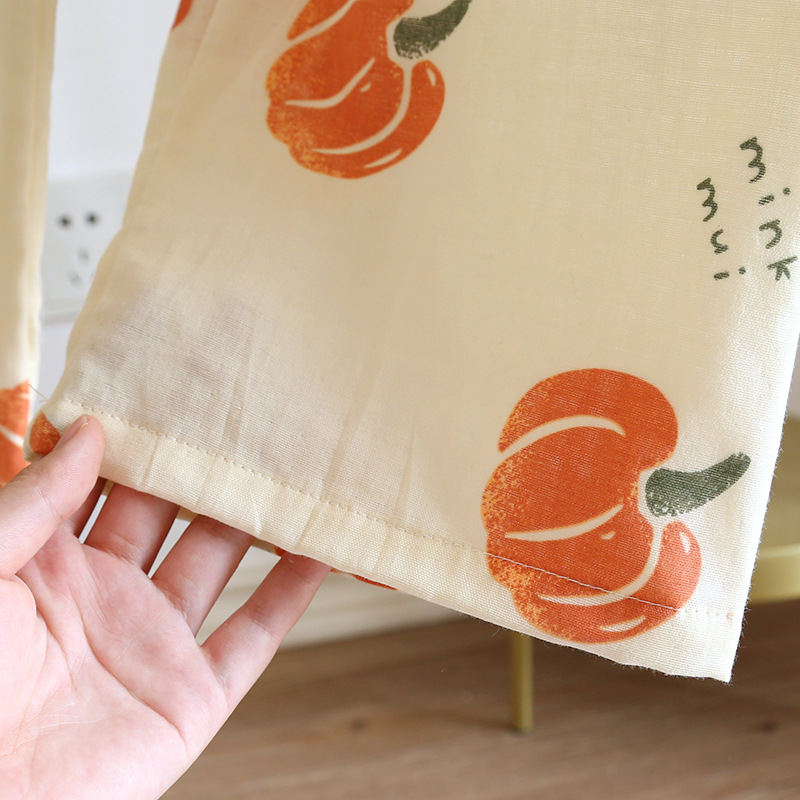 Women's Pajamas Pure Cotton Double-layer Gauze Homewear Suit