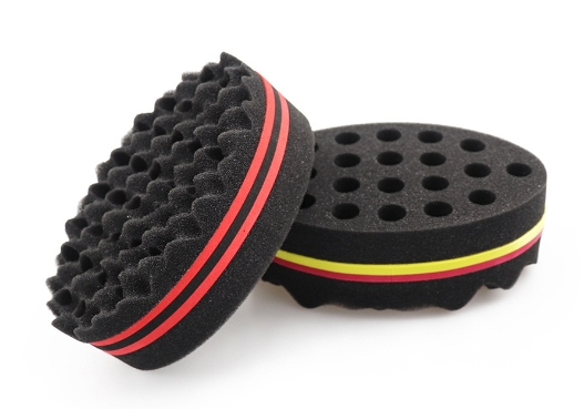 Black Curly Hair Oval Memory Spong Mop