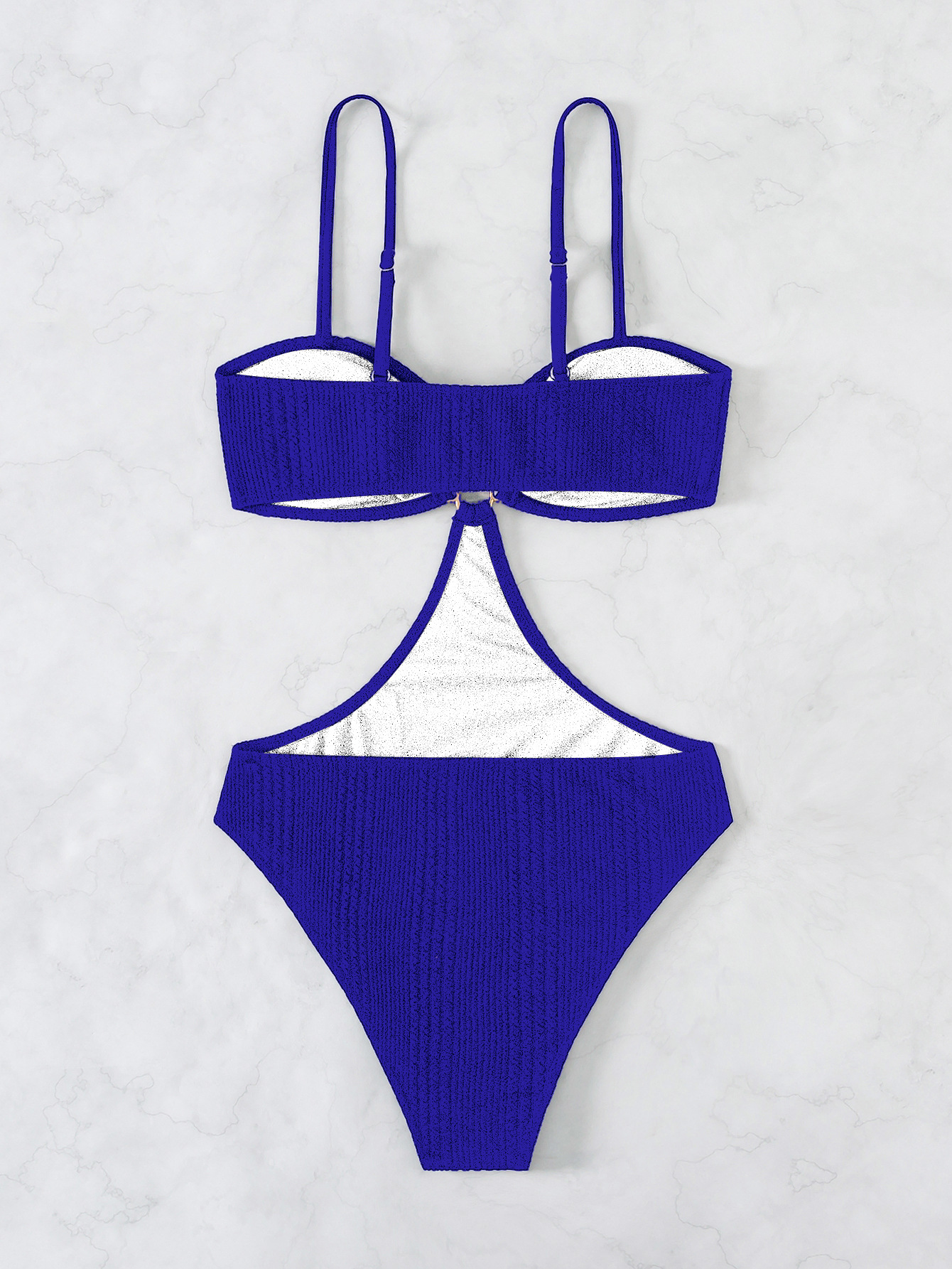Women’s Solid Color One-piece Swimsuit