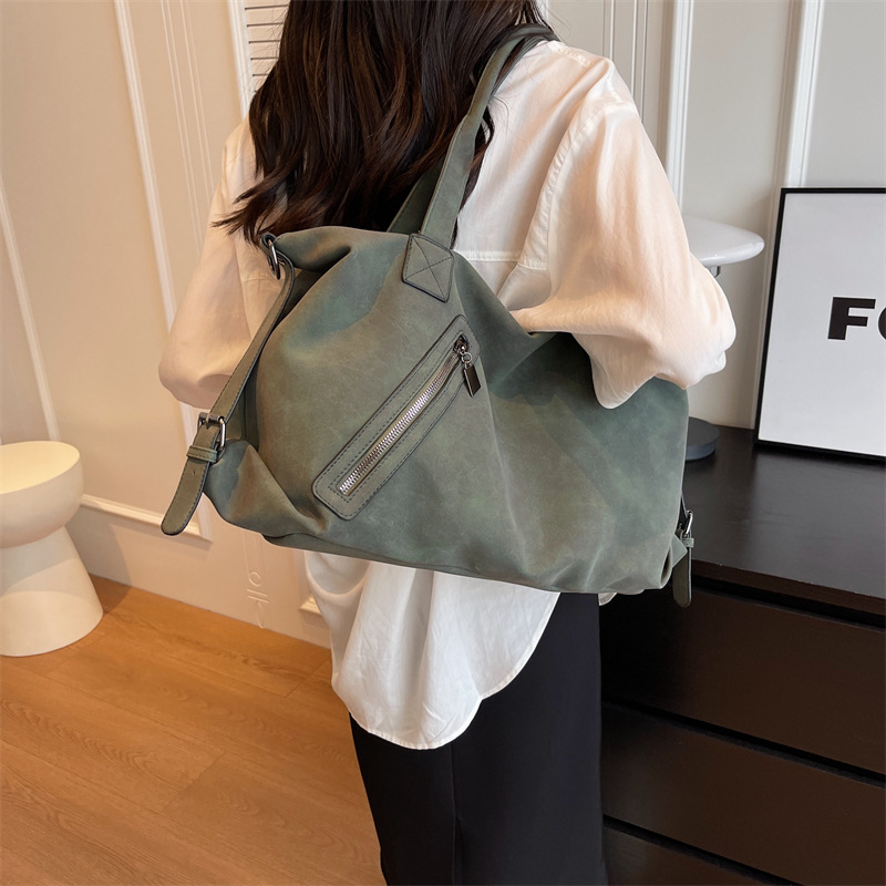 Casual Large Capacity Women's Fashion Retro Shoulder Bag