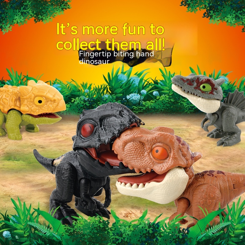 Title 5, Bite Finger Cartoon Animal Dinosaur Toy