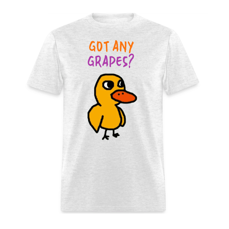 European And American Duck Print T-shirt