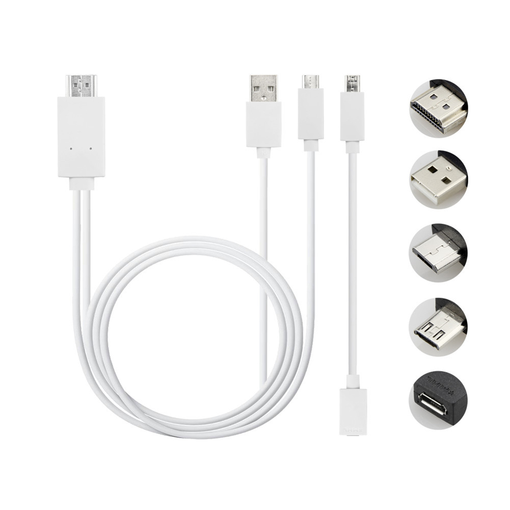 Mobile Phone Video Adapter Screen Synchronizing Cable