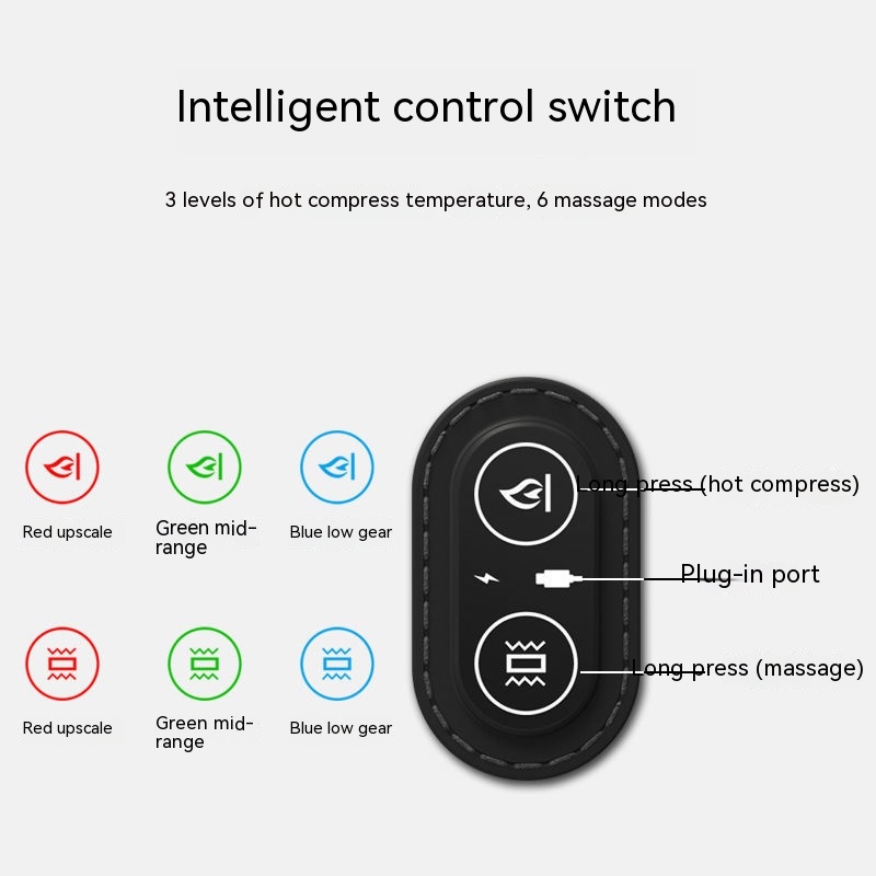 Special Massage For Cervical Spine Pillow And Cervical Spine Care To Improve Sleep Sensation Spinal Traction Heating Compress — foto 10