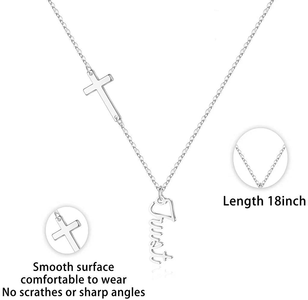 LOVE Stainless Steel Necklace Couple's Birthday Present