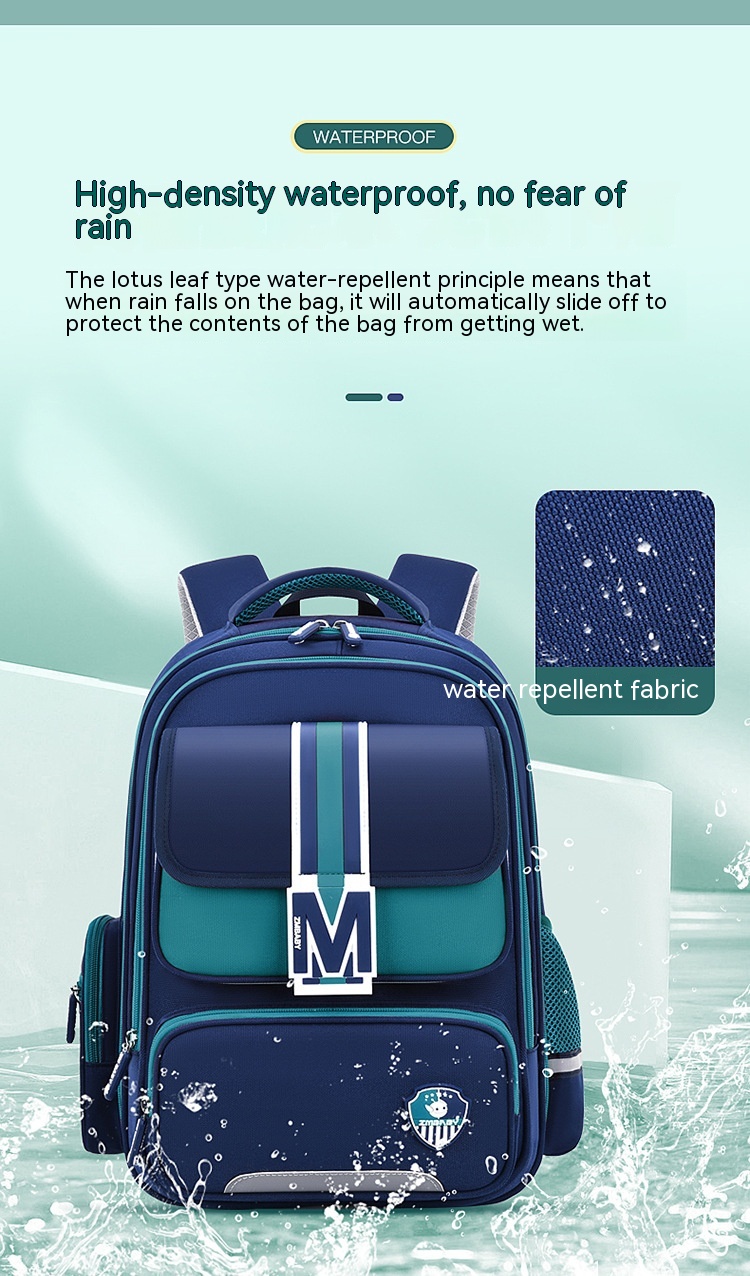 Baby Burden Relief Spine Protection Primary School Student Schoolbag Large Capacity Lightweight Children Backpack — foto 21