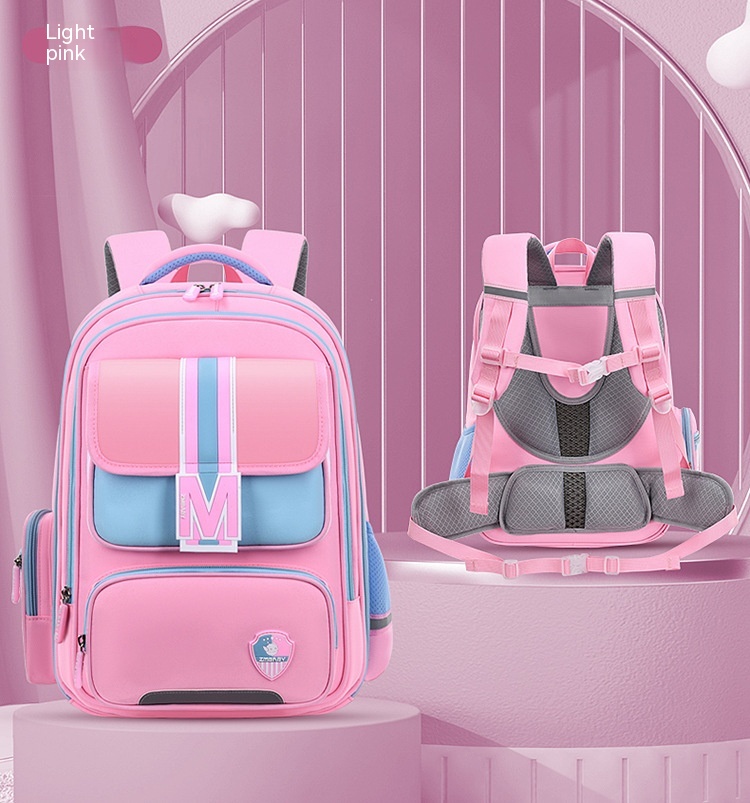 Baby Burden Relief Spine Protection Primary School Student Schoolbag Large Capacity Lightweight Children Backpack — foto 3