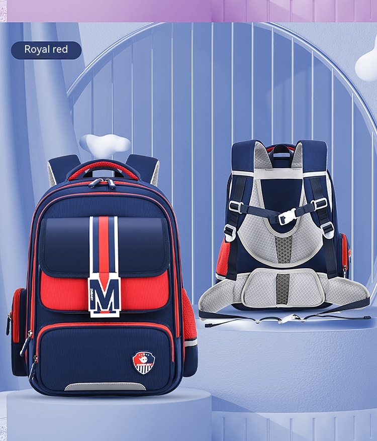 Baby Burden Relief Spine Protection Primary School Student Schoolbag Large Capacity Lightweight Children Backpack — foto 19