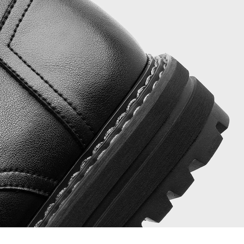 بوت دكتور مارتنز رجالي بطبقة مخملية عصرية للعمال