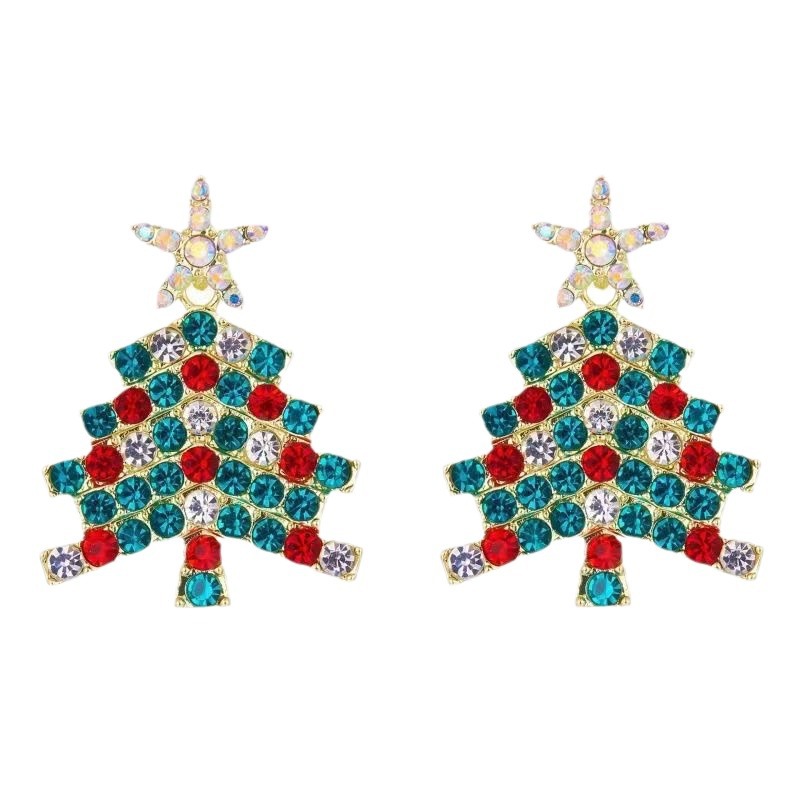 Christmas Series New Colorful Christmas Earrings