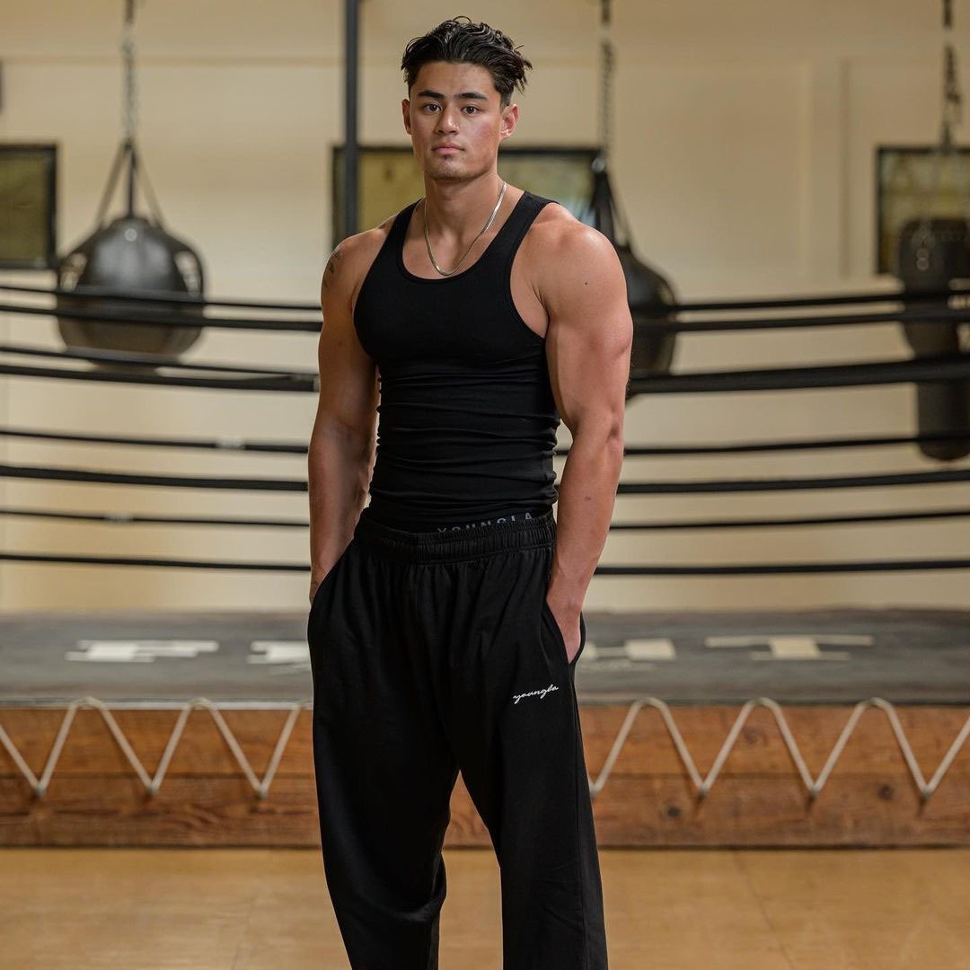 High Elastic Striped Thread American Tight Sports Vest Men's Summer Running I-shaped Quick-drying Workout Sleeveless Top - Image 11
