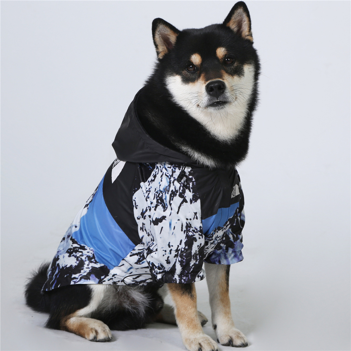 Title 2, Windproof And Rainproof Dog Clothes Large Dog R...