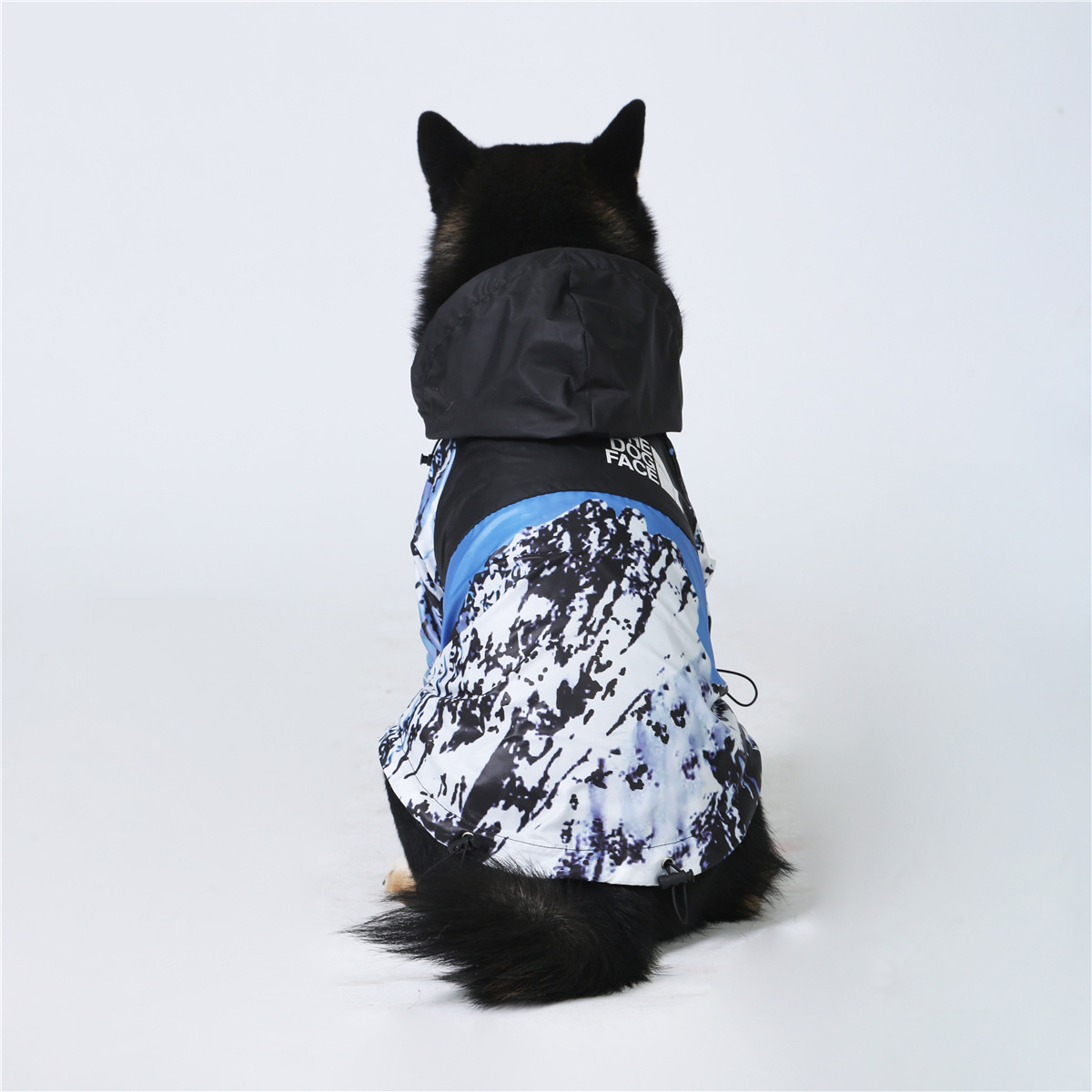 Title 4, Windproof And Rainproof Dog Clothes Large Dog R...