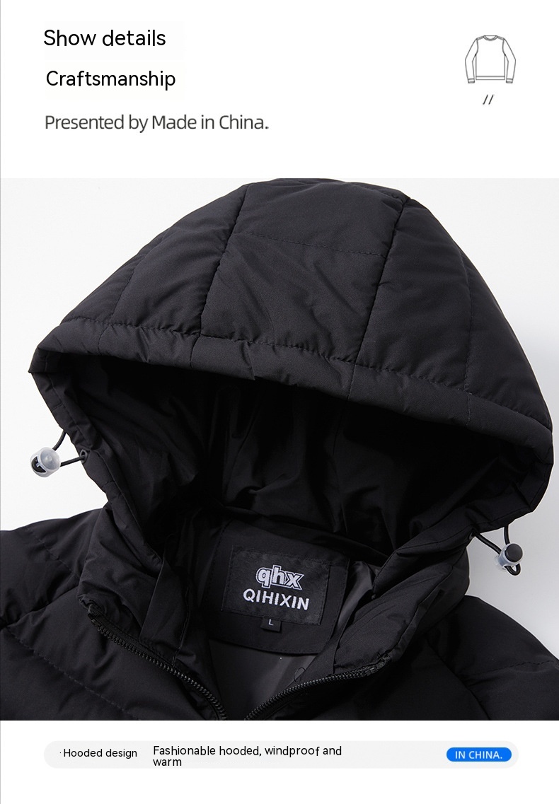 Waterproof Gradient Design Loose Fashion Casual Coat