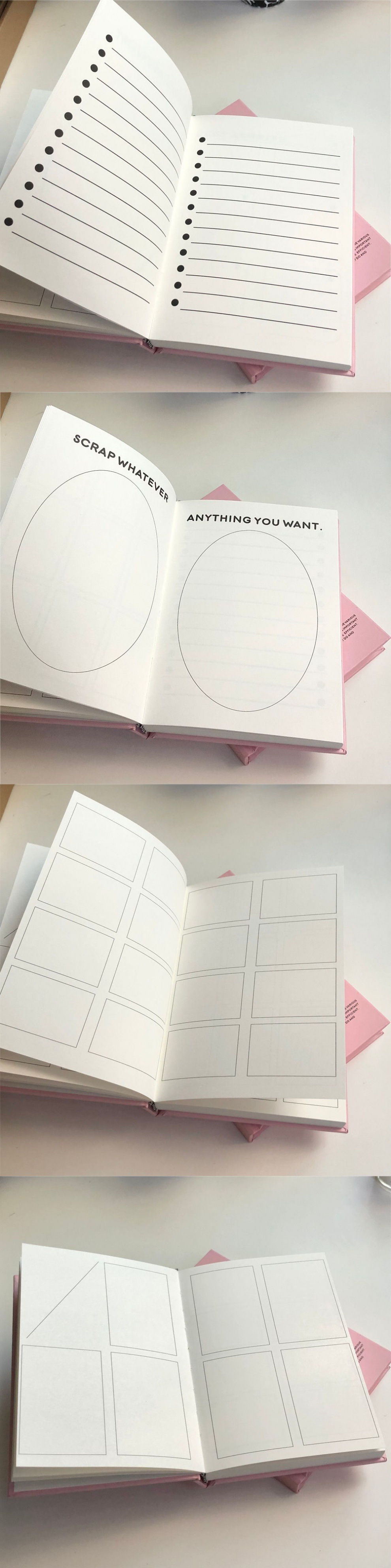 Hard Shell Girl Plan Weekly Plan Notes Horizontal Line Book — foto 5