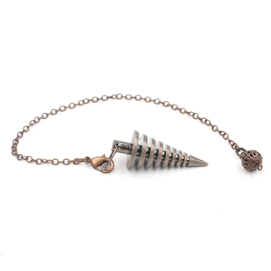 Alloy Copper Cone Electroplating Gyro Gravity Concentrated Pendulum Pendant