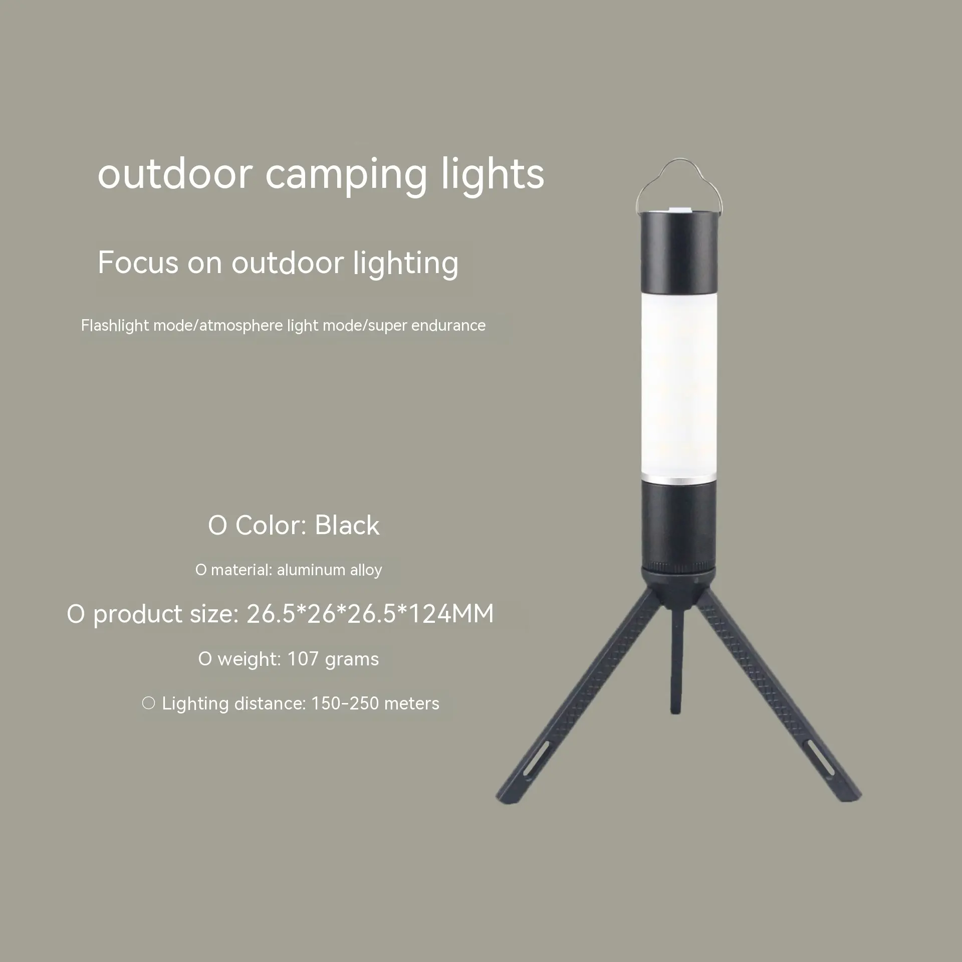 Outdoor Camping Light Lantern Lighting LED