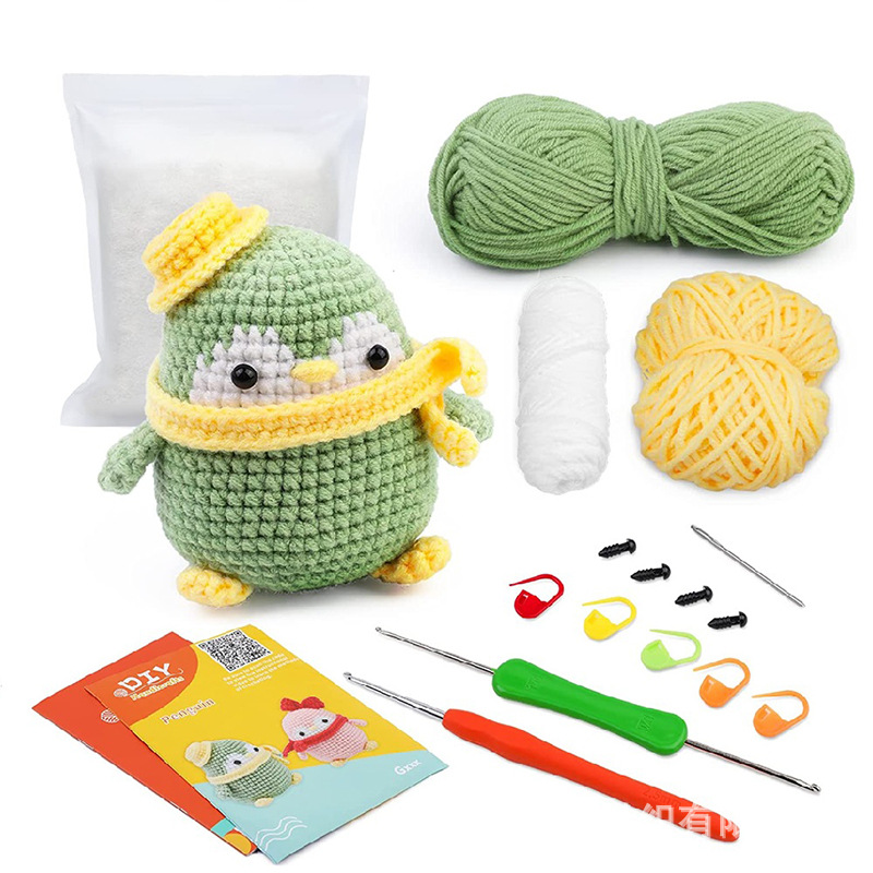 Penguin Crochet Kit for Beginners