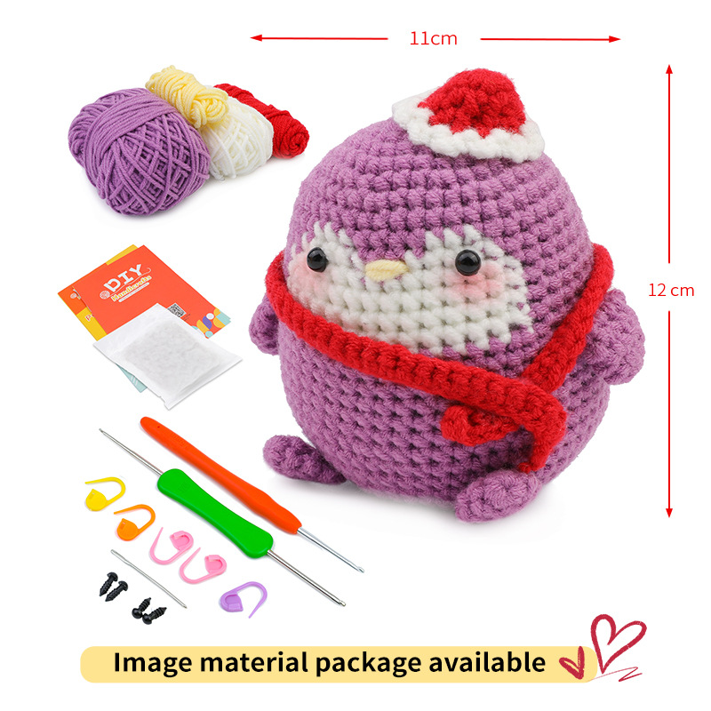 Penguin Crochet Kit for Beginners