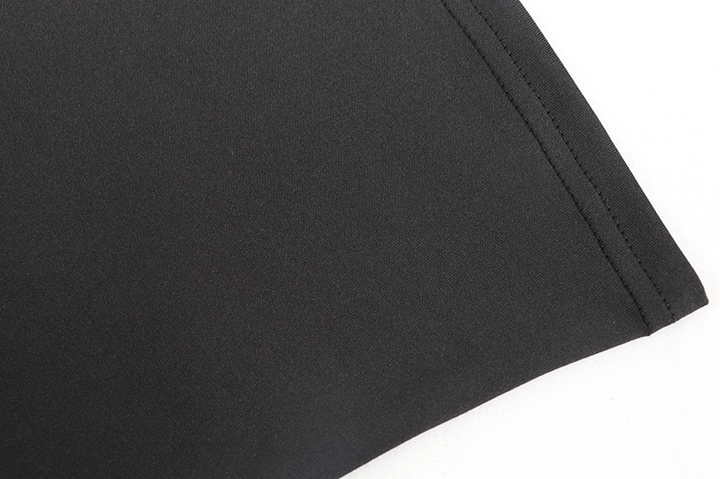 Round Neck Long Sleeve Slim Fit Backless Jumpsuit - Image 4