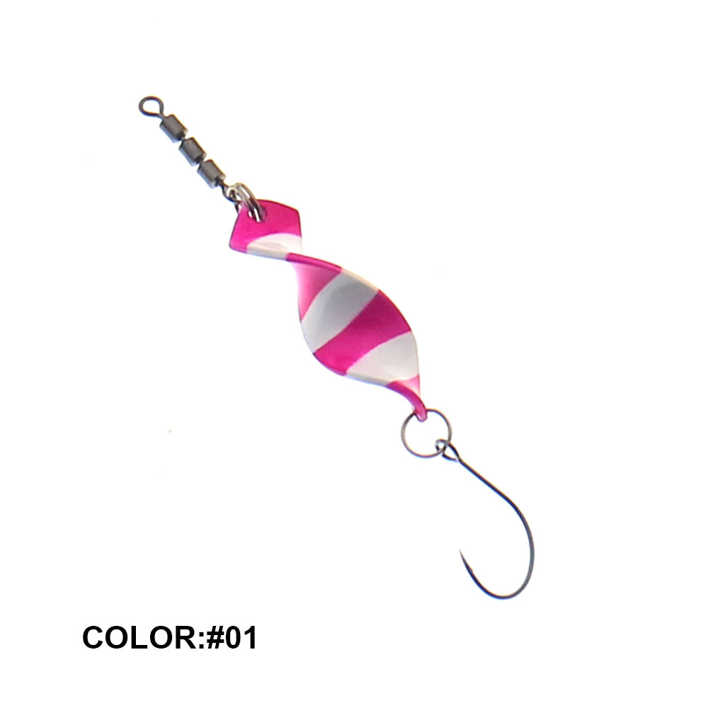 Twisted Metal Trout Fishing Spoon Lures Jigging Baits - Image 15