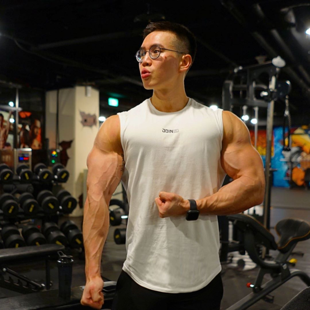 Running Sports Casual Stretch Sleeveless Cotton Vest Men