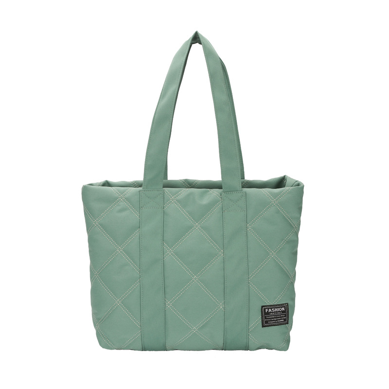 Commuter Hand-carrying Bag Diamond Quilted Big Bag — foto 12