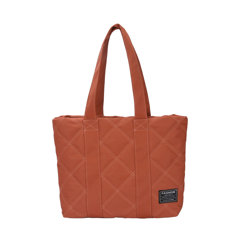 Commuter Hand-carrying Bag Diamond Quilted Big Bag — foto 13