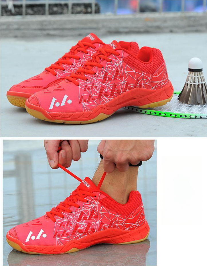 Men’s Training Non-slip Shock Absorption Badminton Shoes
