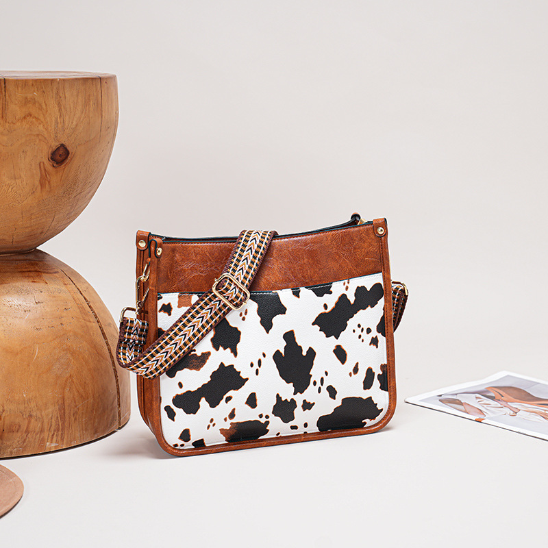 Cows Pattern One Shoulder Large Capacity Totes — foto 2