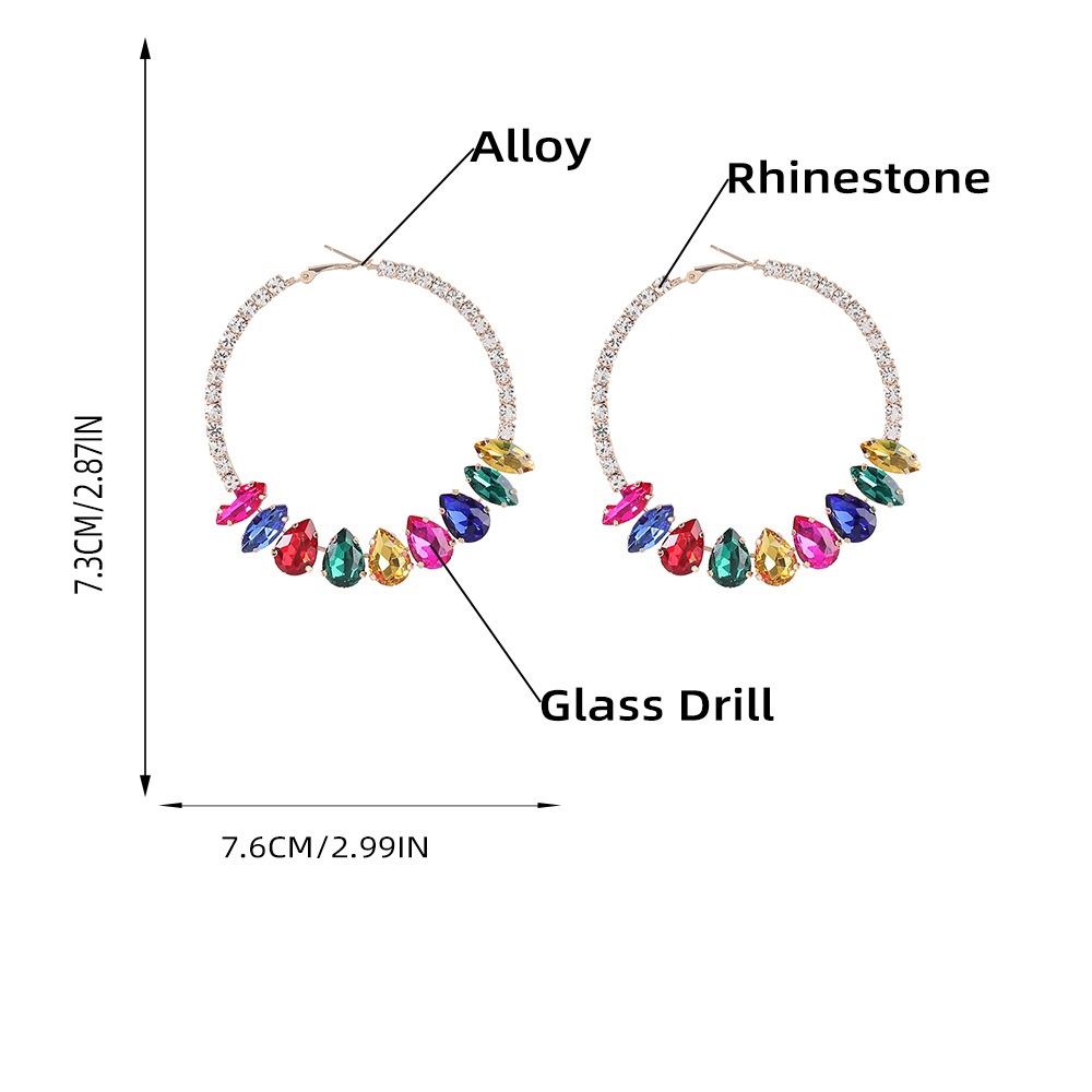 Title 1, Claw Chain-serie gelegeerde diamanten ronde oor...