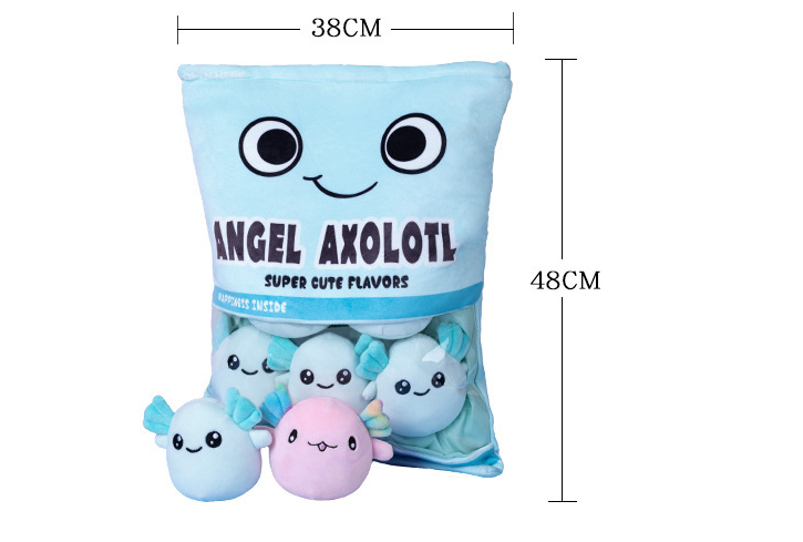 Mini Axolotl Plushies Candy Plush Bag
