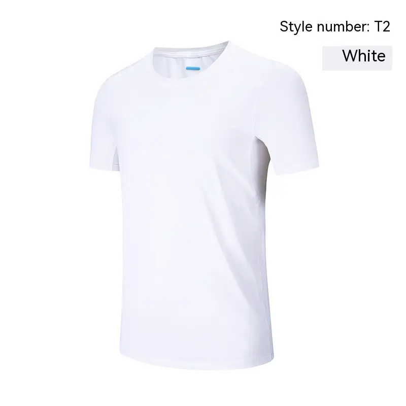Sports Stretch Short Sleeve Tight Ice Silk Seamless And Breathable