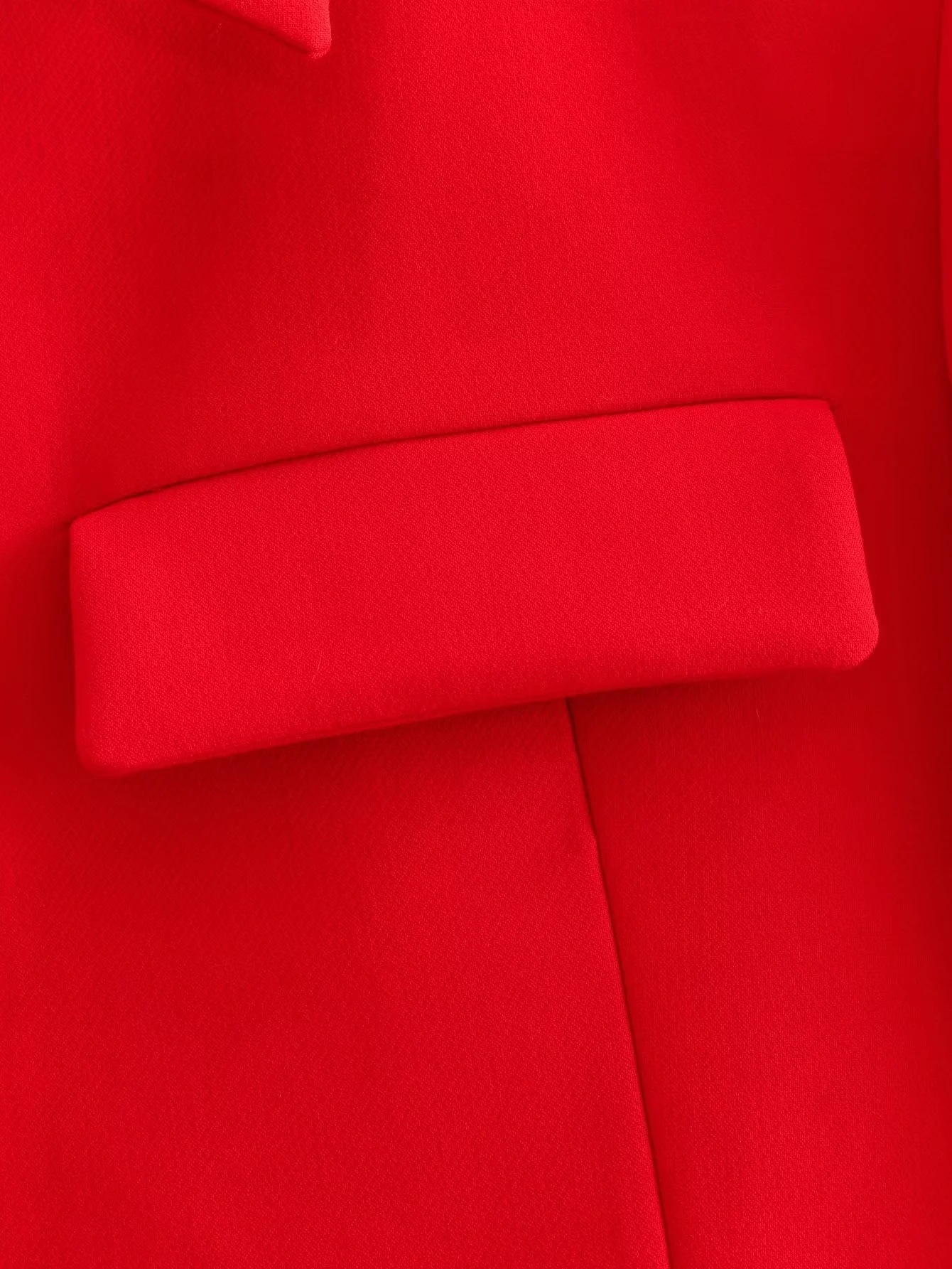 Flip Pocket Casual Women's Clothing Polo Collar Long Sleeve Suit Coat