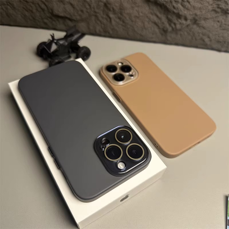 Funda celular lente pulido mate bolsa ultrafina