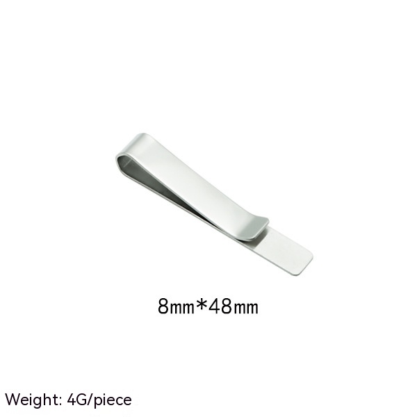 Stainless Steel Suit Tie Clip Ornament Accessories