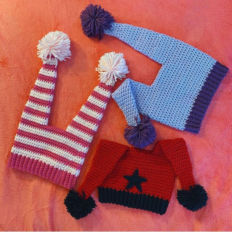 Spring And Summer New Hand-woven Photo Christmas Hat