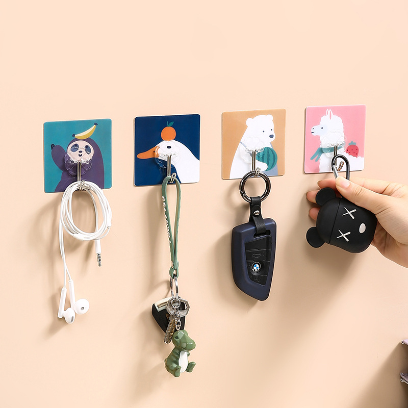 Non Punching And Non Marking Wall Mounted Household Hooks