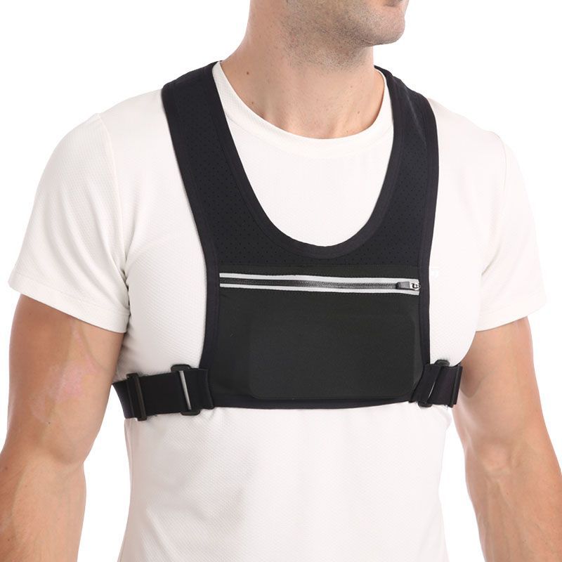 Close-fitting Reflective Running Phone Vest Bag — foto 8