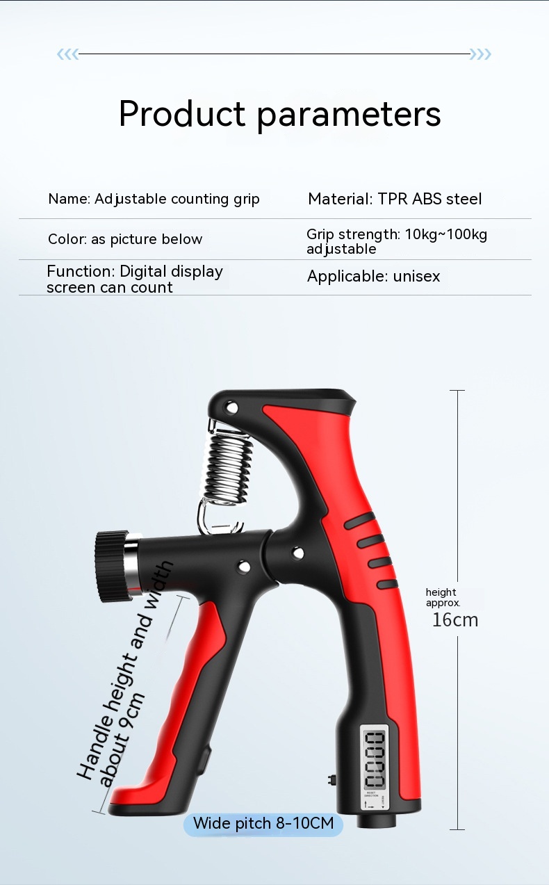 Title 8, Electronic Counting Grip For Men