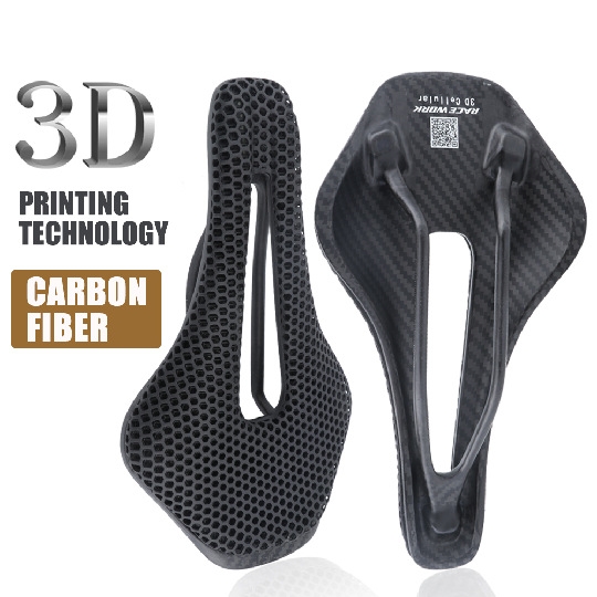 Bicycle Hollow Carbon Fiber Saddle Pad - Image 3
