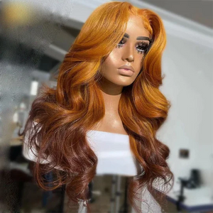 Golden Brown Gradient Real Hair Lace Headgear — foto 2