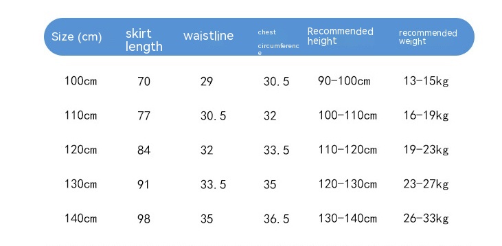 Girls' Elsa Cotton Dress Short-sleeved Puff Sleeve Dress