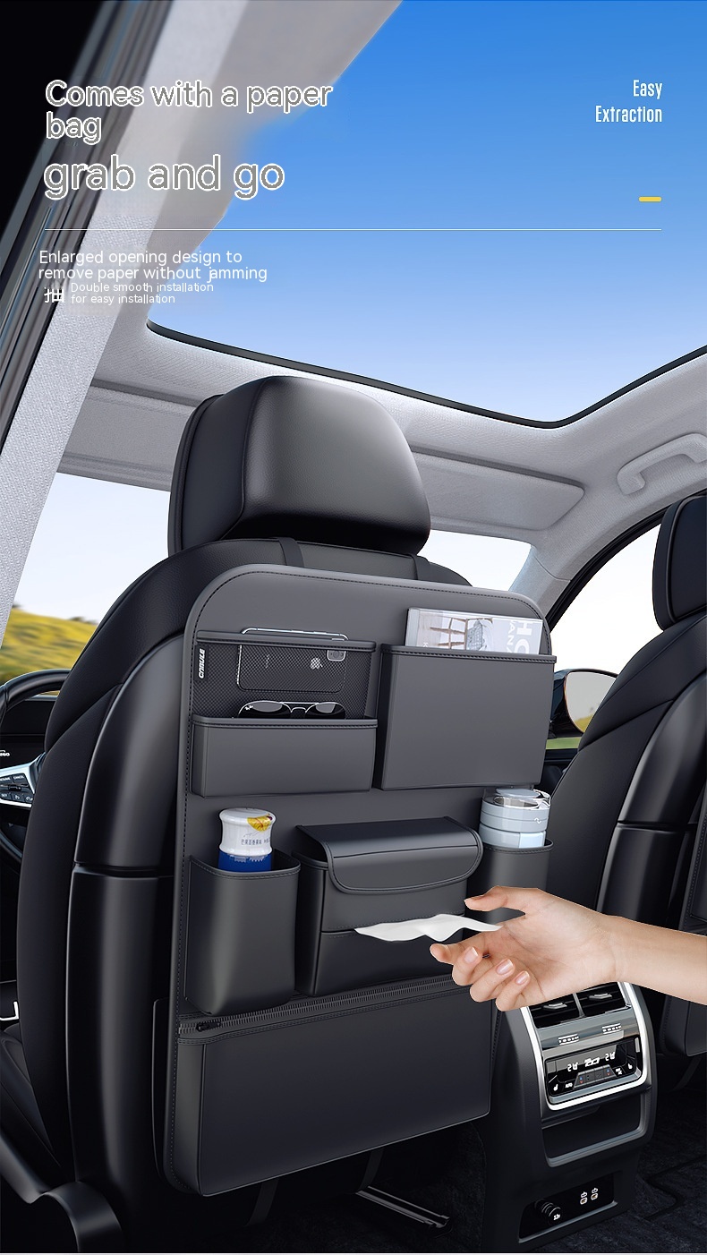 Car Seat Back Storage Hanging Bag - Image 3